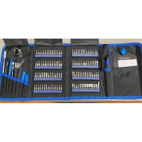 New Electronics Precision Screwdriver Sets 142-Piece with 120 Bits Magnetic - Picture 1 of 2